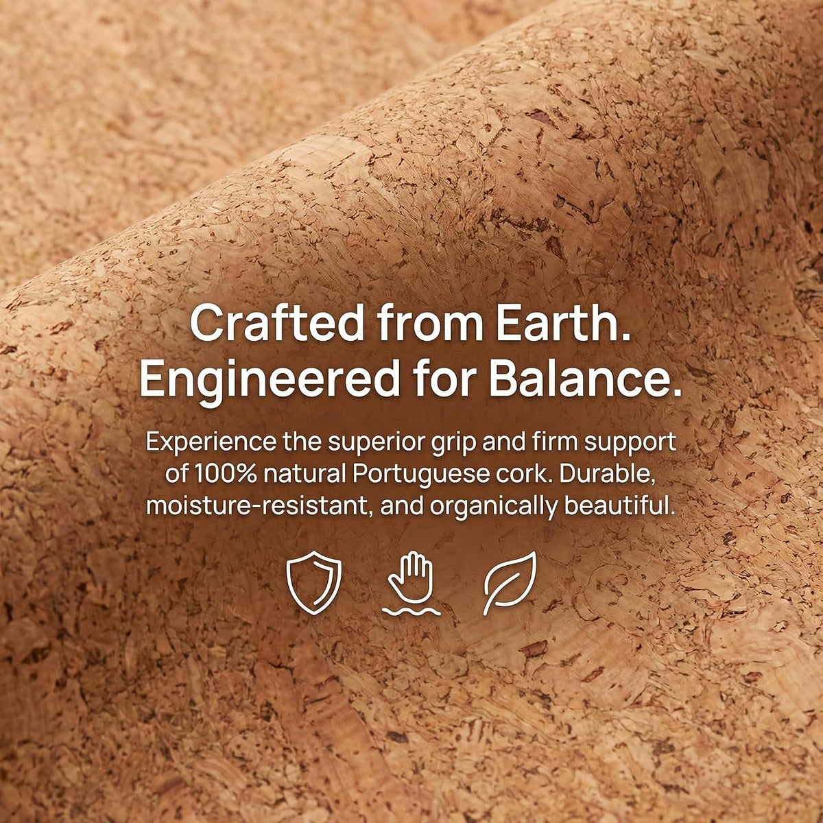Cork Yoga Blocks,Natural Cork Soft Non-Slip Yoga Blocks for Women| Men