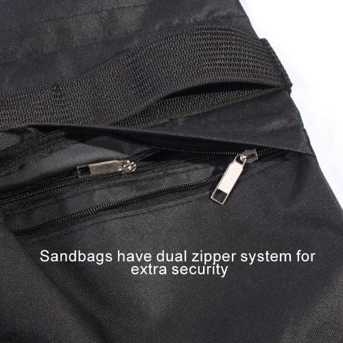 SANDBAG Sand Bag SADDLEBAG Double Zipper Design 4 Bags Weight Bags for Photo Video Studio Stand by Kaezi