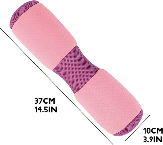 Hapo Yoga Bolster Pillow for The Waist, Hips and Neck & Health Care Slow Rebound Yoga Stick Pillow