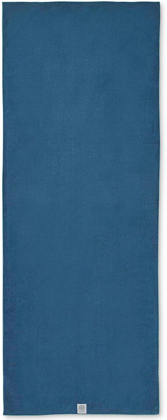 Stay-Put Yoga Mat Towel, Non-Slip, Corner Pockets