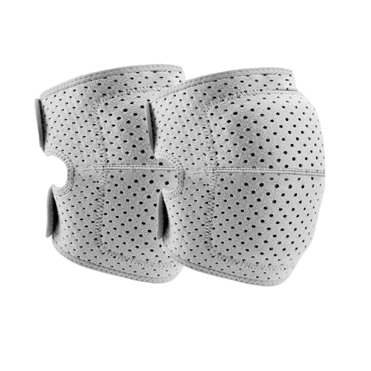 Knee Pads for Women & Men, Soft Dance Knee Pads with Adjustable Bands, Volleyball Knee Pads for Women Men Wrestling Knee Pads Wrestling Gear, Knee Protector Crash Pad Snowboarding Gear Soft Knee Pads for Work (Black, Large)