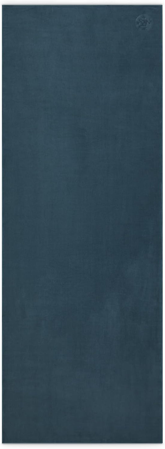 eQua Hot Yoga Mat Towel - Instant Moisture Activated Grip Ultra Soft Microfiber Quick Dry, Daily Use Ready Lightweight, Travel Friendly Mat Layer