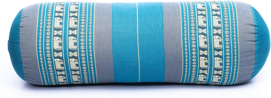 Yoga Bolster Pillow Bolster Pilates Size 26x10 Inches | Premium Natural Kapok | Eco-friendly | Comfortable Comfortable Long Pillow Support | Yoga Pillow, Yoga Exercise
