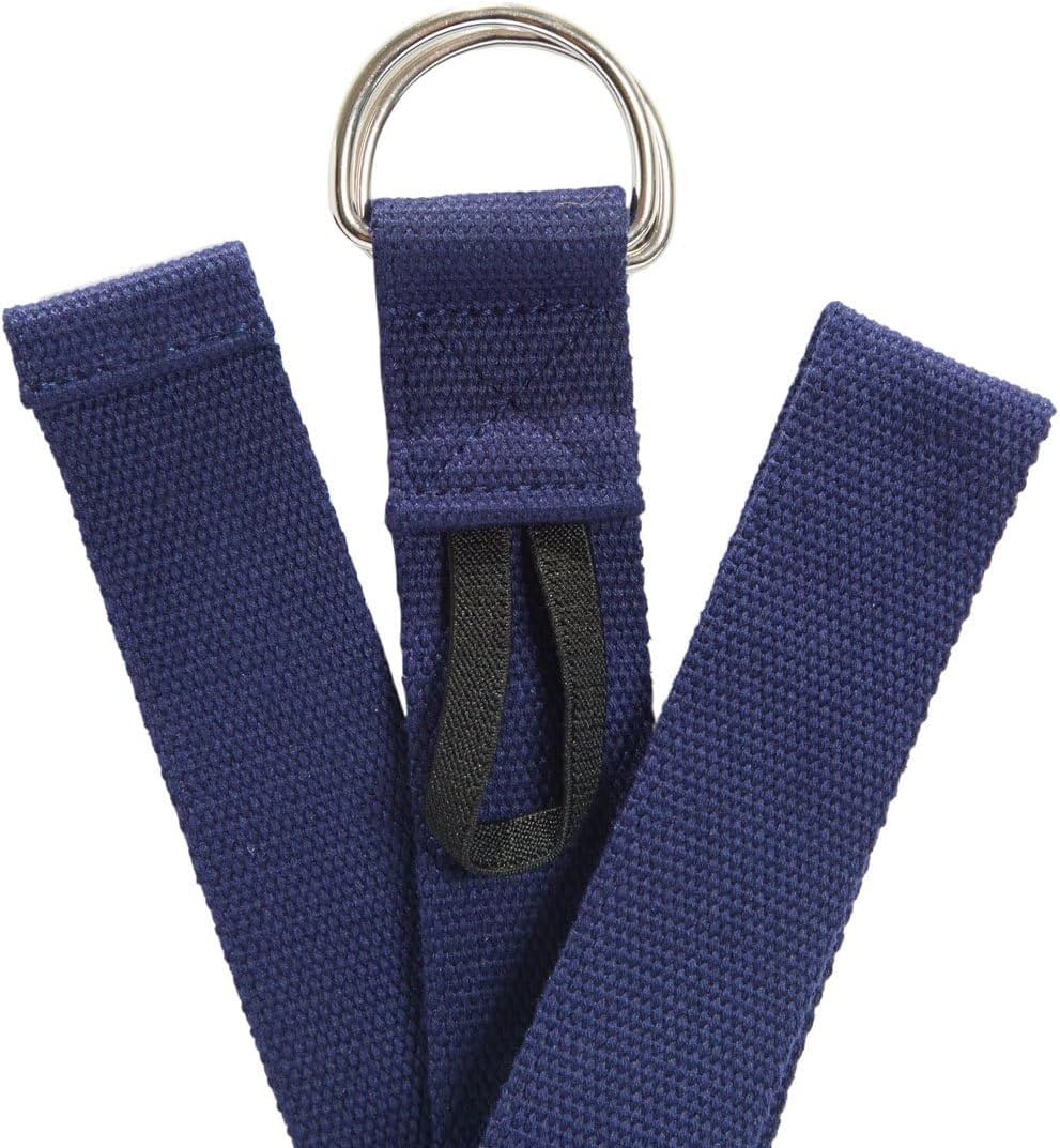 Strap with Metal D-Ring Athletic Stretching, 6ft/8ft/10ft