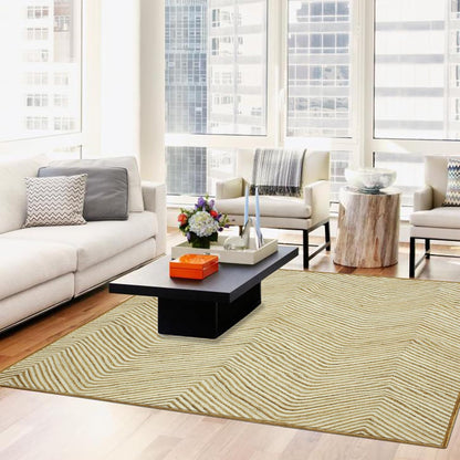 Scalloped Edge Kilim Rug 3' Square Rug Beige & Multicolor Cape Cod Design Carpet Thick 0.27 inches Hand Braided Jute Flatweave Indoor Outdoor Use Rugs for Bedroom, Kitche, Yoga Mat