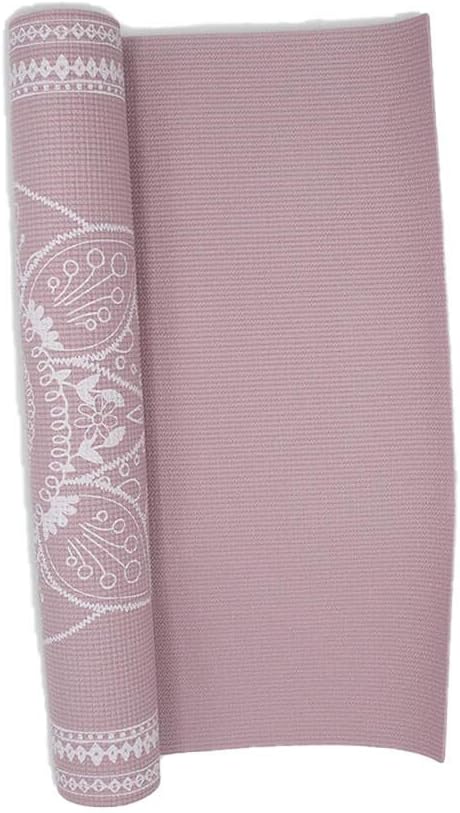 YM41222MAV Mauve Medallion Tapestry Yoga Mat (4MM)