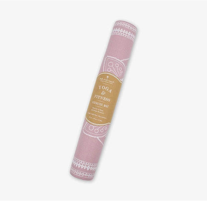 YM41222MAV Mauve Medallion Tapestry Yoga Mat (4MM)