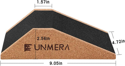 Squat Wedge Block Non Slip for Heel Elevated Squats, 2PCS