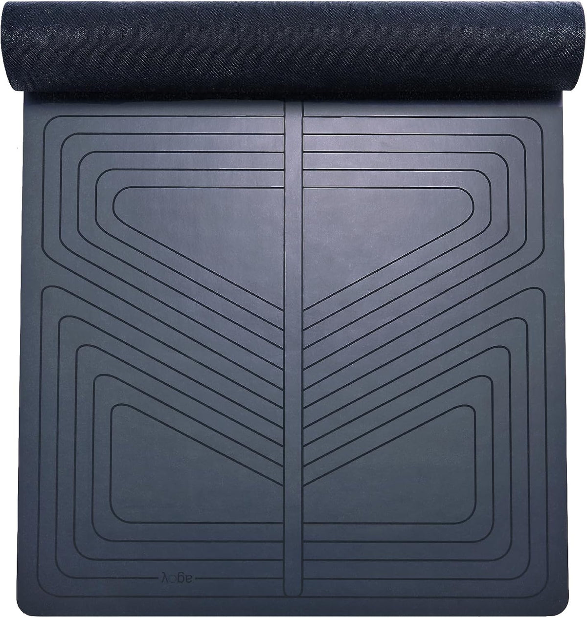 PRO+ WARRIOR - Premium Non-Slip Yoga Mat – Eco-Conscious Design - PU Mat With Wet/Dry Grip+ - Focus Alignment - Lazer-Etched Technology - A Portable Standard Size Mat for All Styles of Yoga