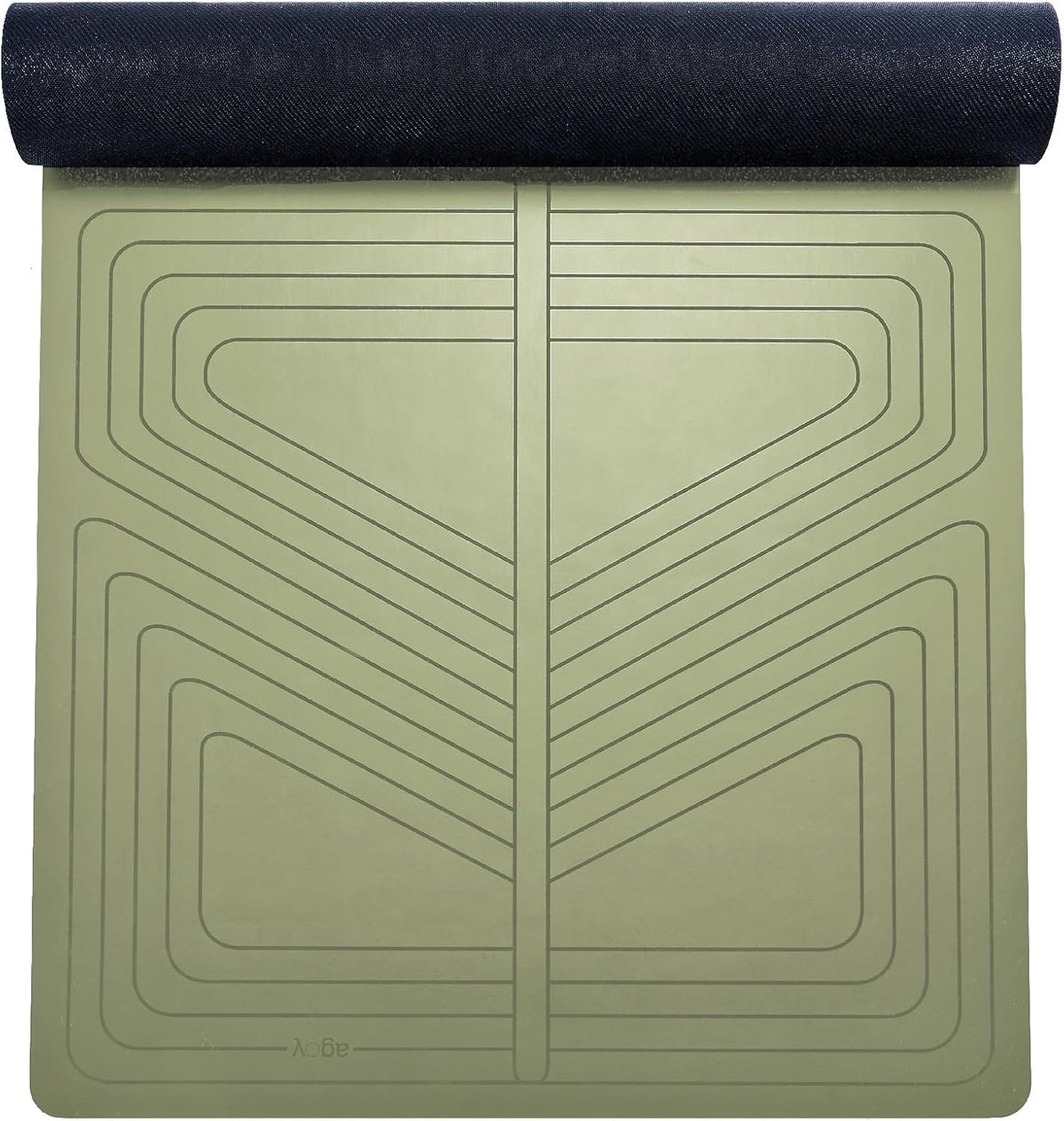 PRO+ WARRIOR - Premium Non-Slip Yoga Mat – Eco-Conscious Design - PU Mat With Wet/Dry Grip+ - Focus Alignment - Lazer-Etched Technology - A Portable Standard Size Mat for All Styles of Yoga