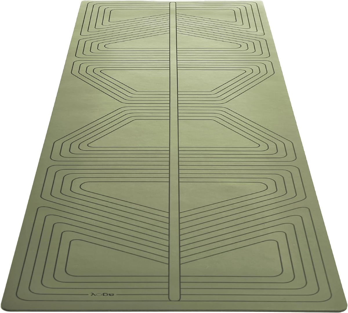 PRO+ WARRIOR - Premium Non-Slip Yoga Mat – Eco-Conscious Design - PU Mat With Wet/Dry Grip+ - Focus Alignment - Lazer-Etched Technology - A Portable Standard Size Mat for All Styles of Yoga