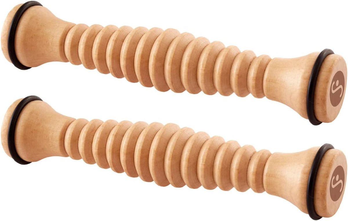 Wooden Foot Roller - Wood Therapy Massage Tool for Plain Relief