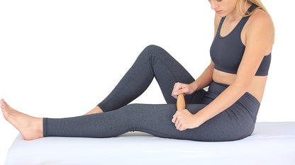Wooden Foot Roller - Wood Therapy Massage Tool for Plain Relief