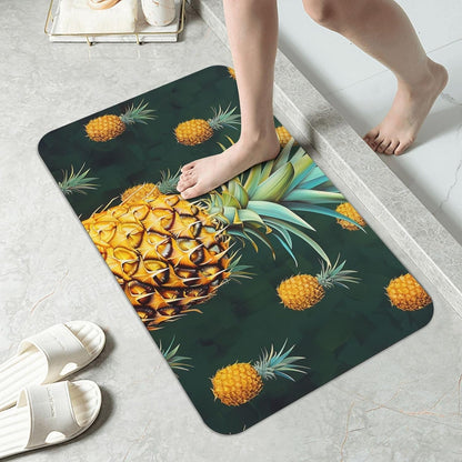 Skull Yoga Printed Rounded Corner Diatomaceous Doormat 31.5x19.7 Inch Bath Mat Rug Non Slip Shower Floor Mat, Absorbent Bathroom Rugs Mat for Anti Slip Shower Mat, Housewarming Gift
