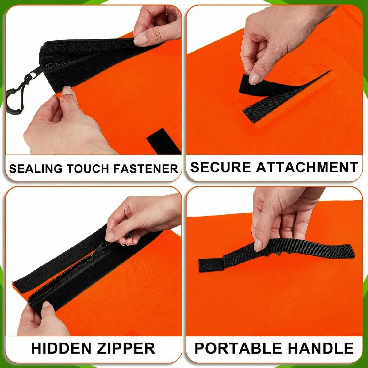 Sports Net Sandbags with PE Leak Proof Transparent Bags Weighted Anchors Bag Sport Sandbags for Stability Baseball Nets Hockey Golf Football Nets Soccer Goals and More(30 Pcs,Black)