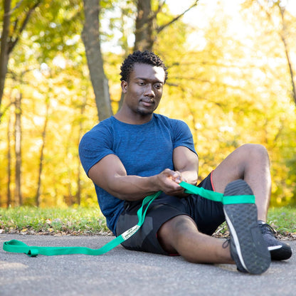 The Original Stretch Out Strap with Exercise Poster – Made in the USA