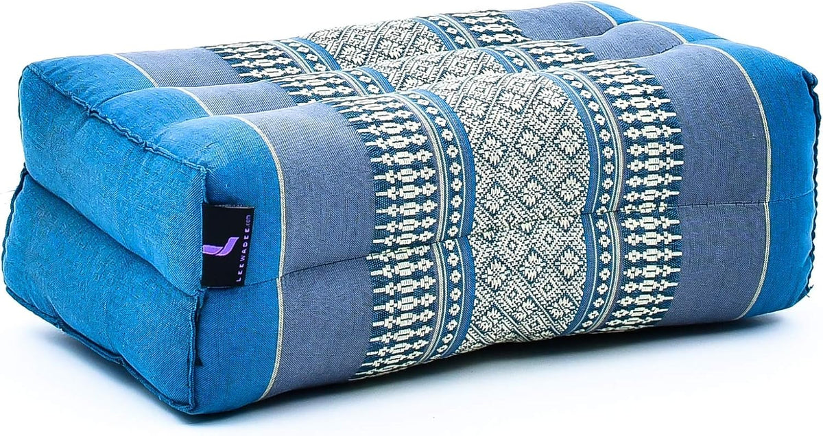 Yoga Block – Floor Cushion for Yoga Practice, Meditation Seat Cushion for Workouts Filled with Kapok