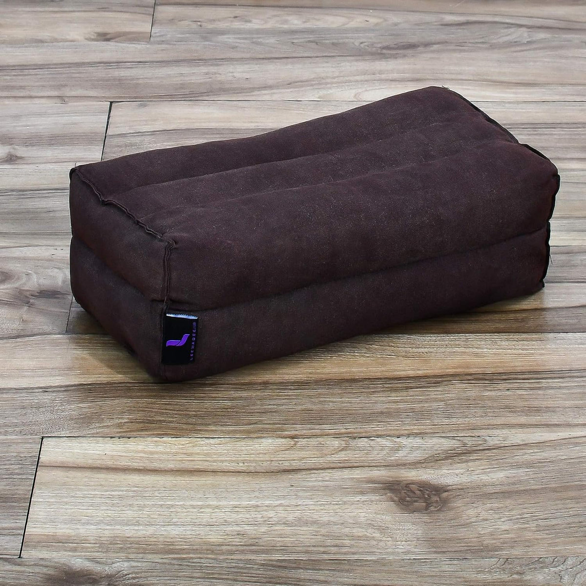 Yoga Block – Floor Cushion for Yoga Practice, Meditation Seat Cushion for Workouts Filled with Kapok