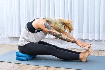 Yoga Block – Floor Cushion for Yoga Practice, Meditation Seat Cushion for Workouts Filled with Kapok