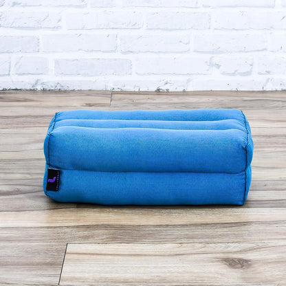 Yoga Block – Floor Cushion for Yoga Practice, Meditation Seat Cushion for Workouts Filled with Kapok