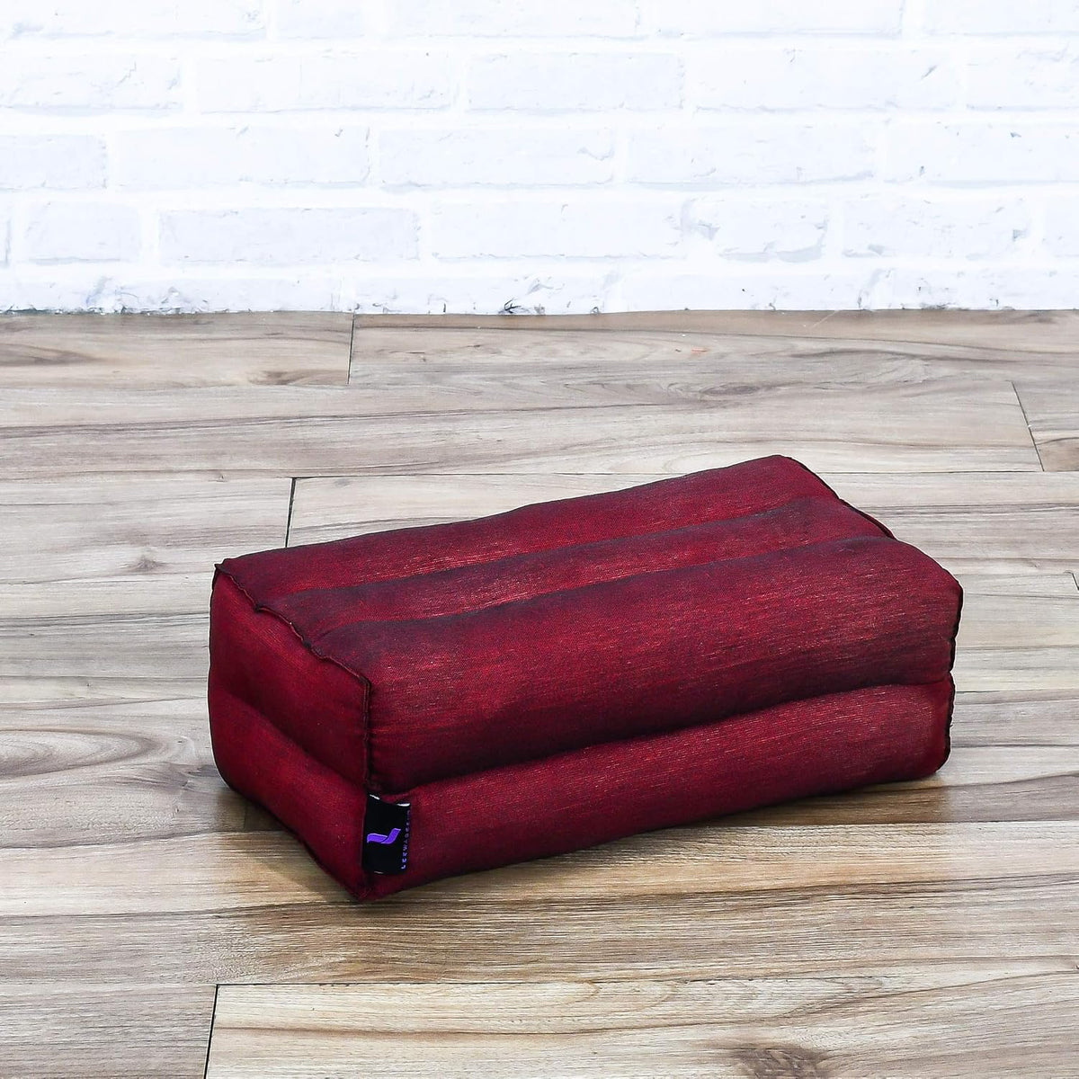 Yoga Block – Floor Cushion for Yoga Practice, Meditation Seat Cushion for Workouts Filled with Kapok