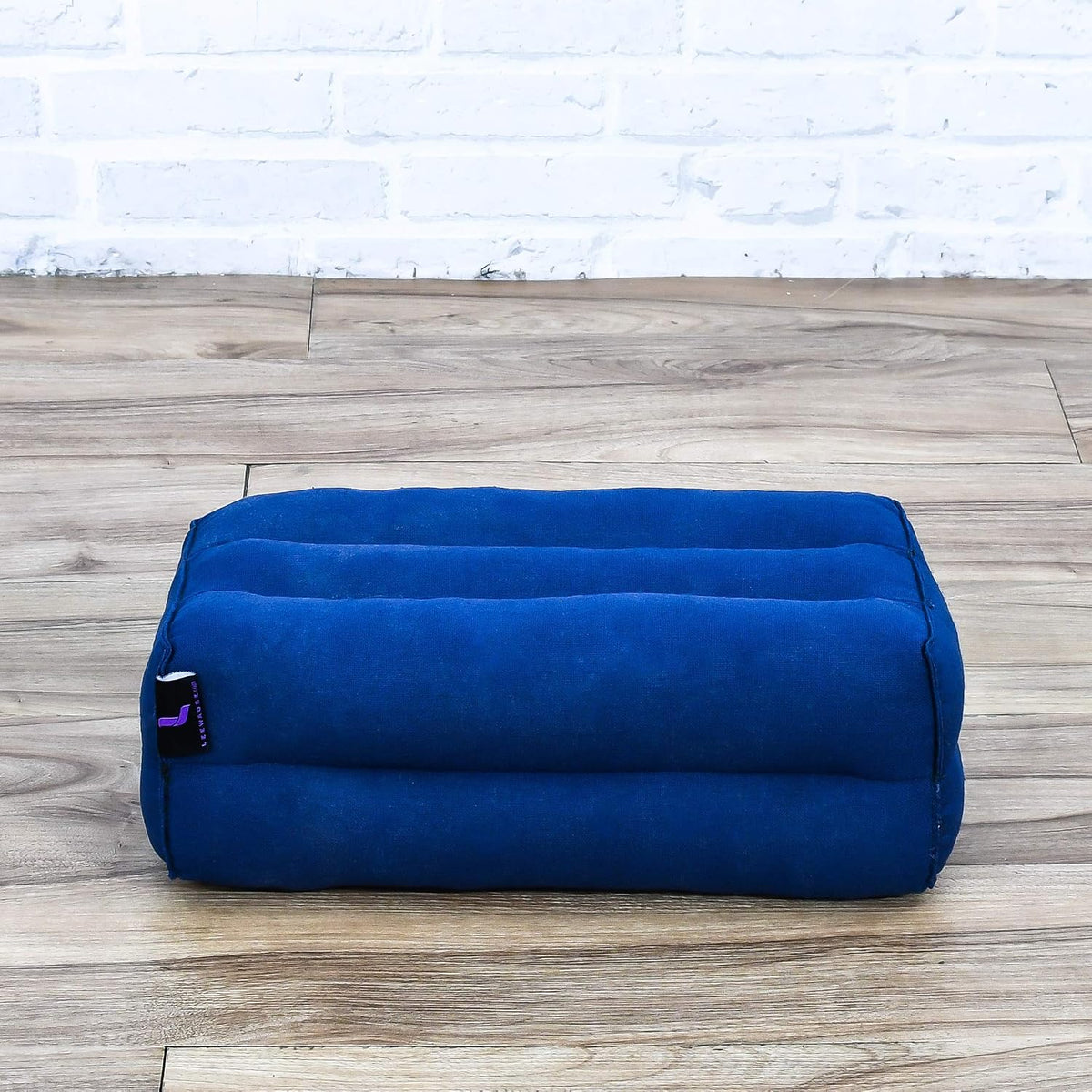 Yoga Block – Floor Cushion for Yoga Practice, Meditation Seat Cushion for Workouts Filled with Kapok