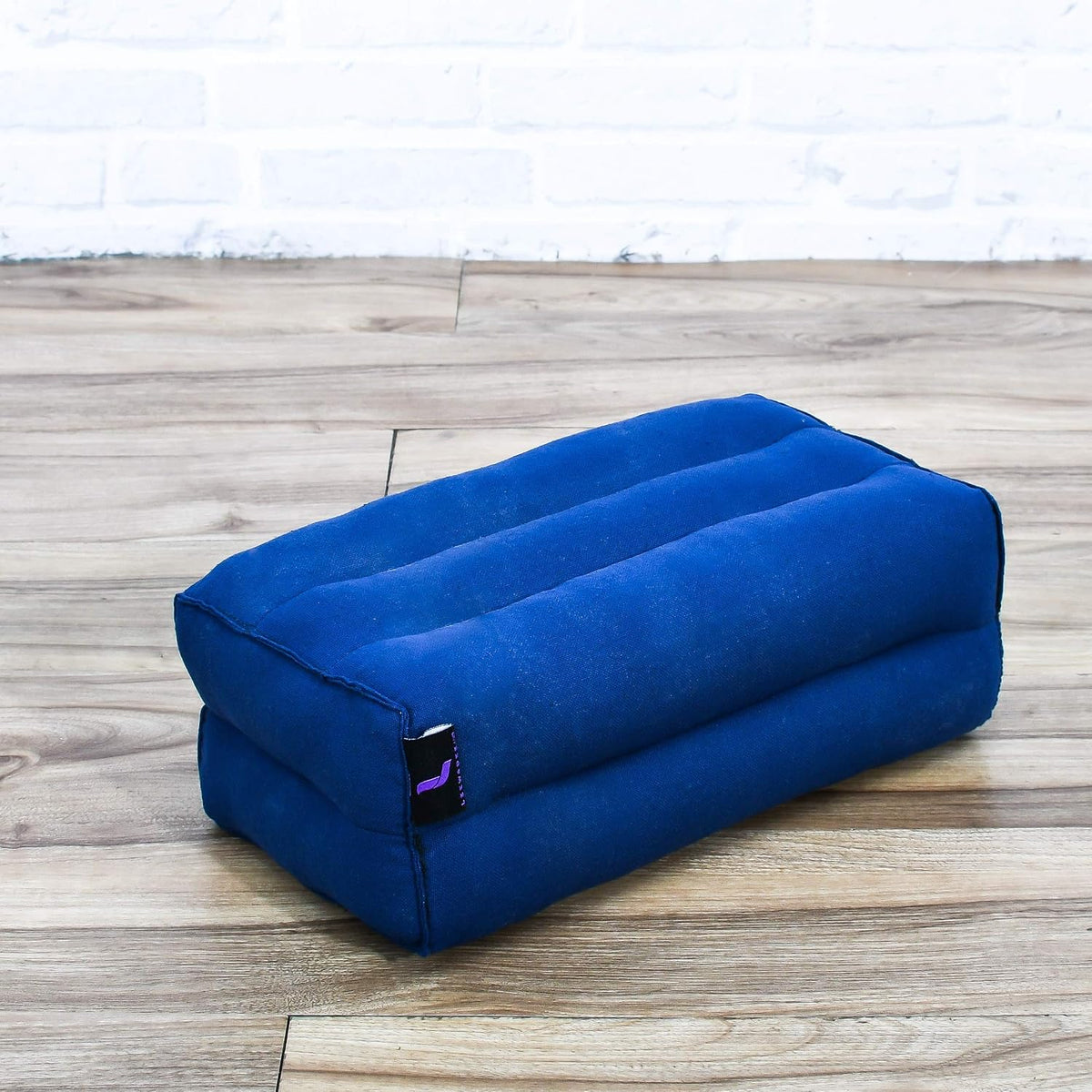 Yoga Block – Floor Cushion for Yoga Practice, Meditation Seat Cushion for Workouts Filled with Kapok