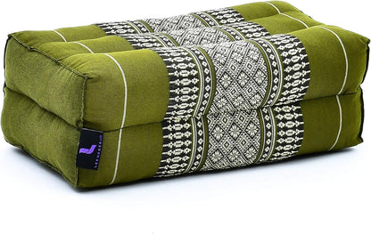 Yoga Block – Floor Cushion for Yoga Practice, Meditation Seat Cushion for Workouts Filled with Kapok