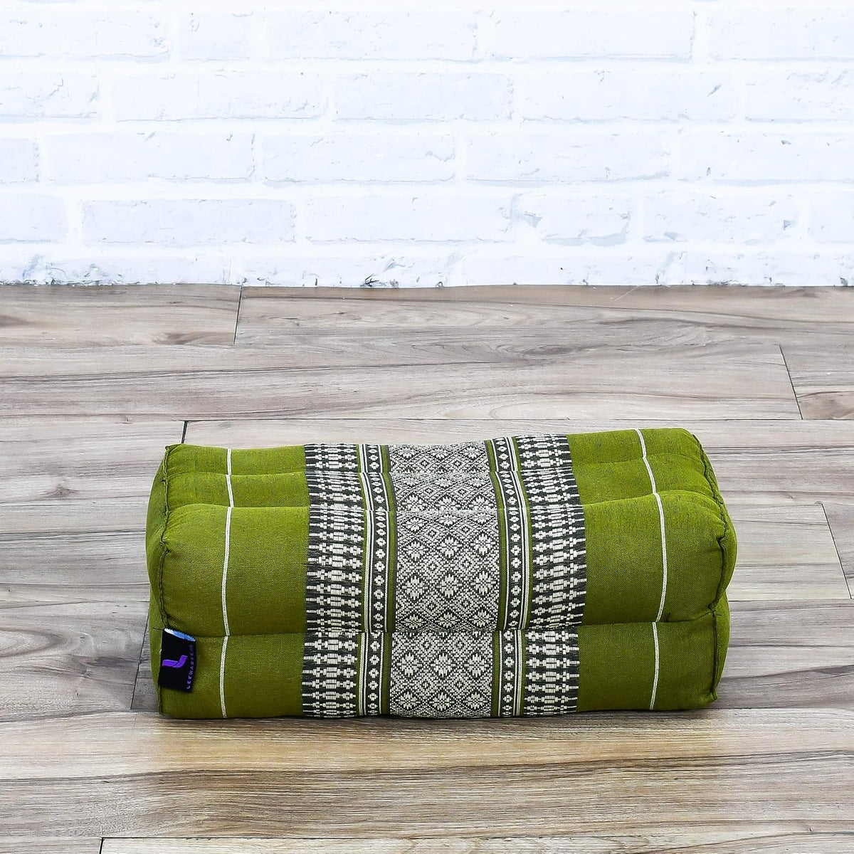 Yoga Block – Floor Cushion for Yoga Practice, Meditation Seat Cushion for Workouts Filled with Kapok