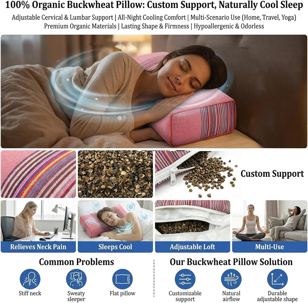 Buckwheat Pillow