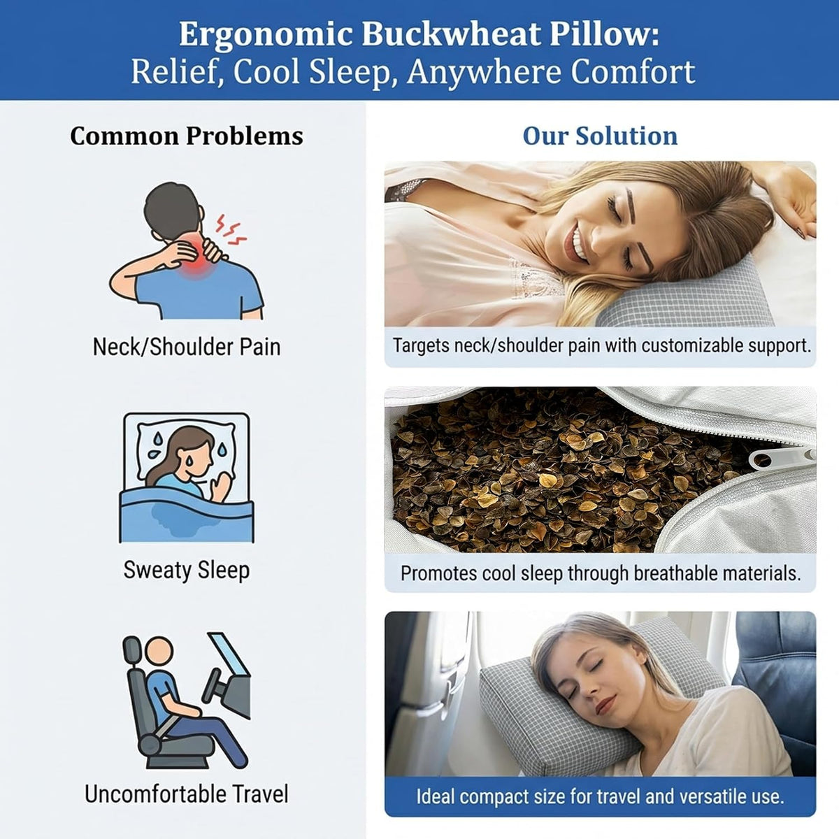 Buckwheat Pillow
