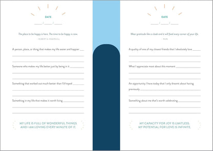 The 5-Minute Gratitude Journal: Give Thanks, Practice Positivity, Find Joy
