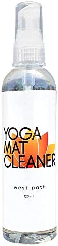 All Natural Yoga Mat Cleaner | Yoga Mat Spray – Biodegradable, Made in the USA - Eco Friendly Exercise Mat Wash & Deodorizer for Pilates, Yoga, Cross Fit