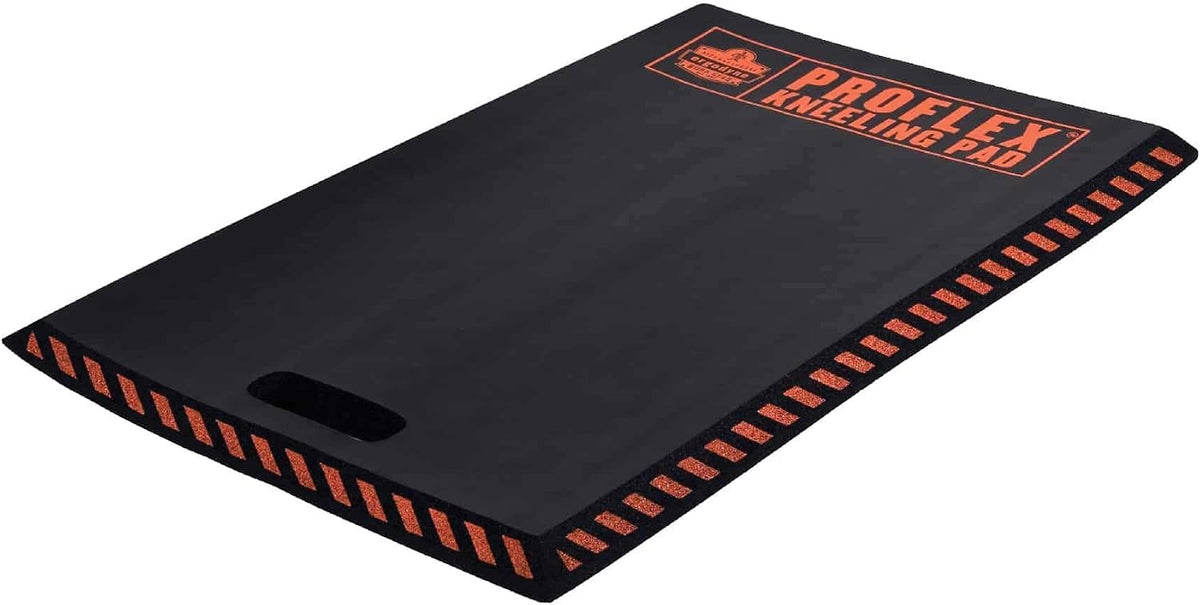 ProFlex 375 Kneeling Pad, Foam Knee Cushion, Water Resistant Kneeling Mat, 8" x 18" x 1,Orange, Compact
