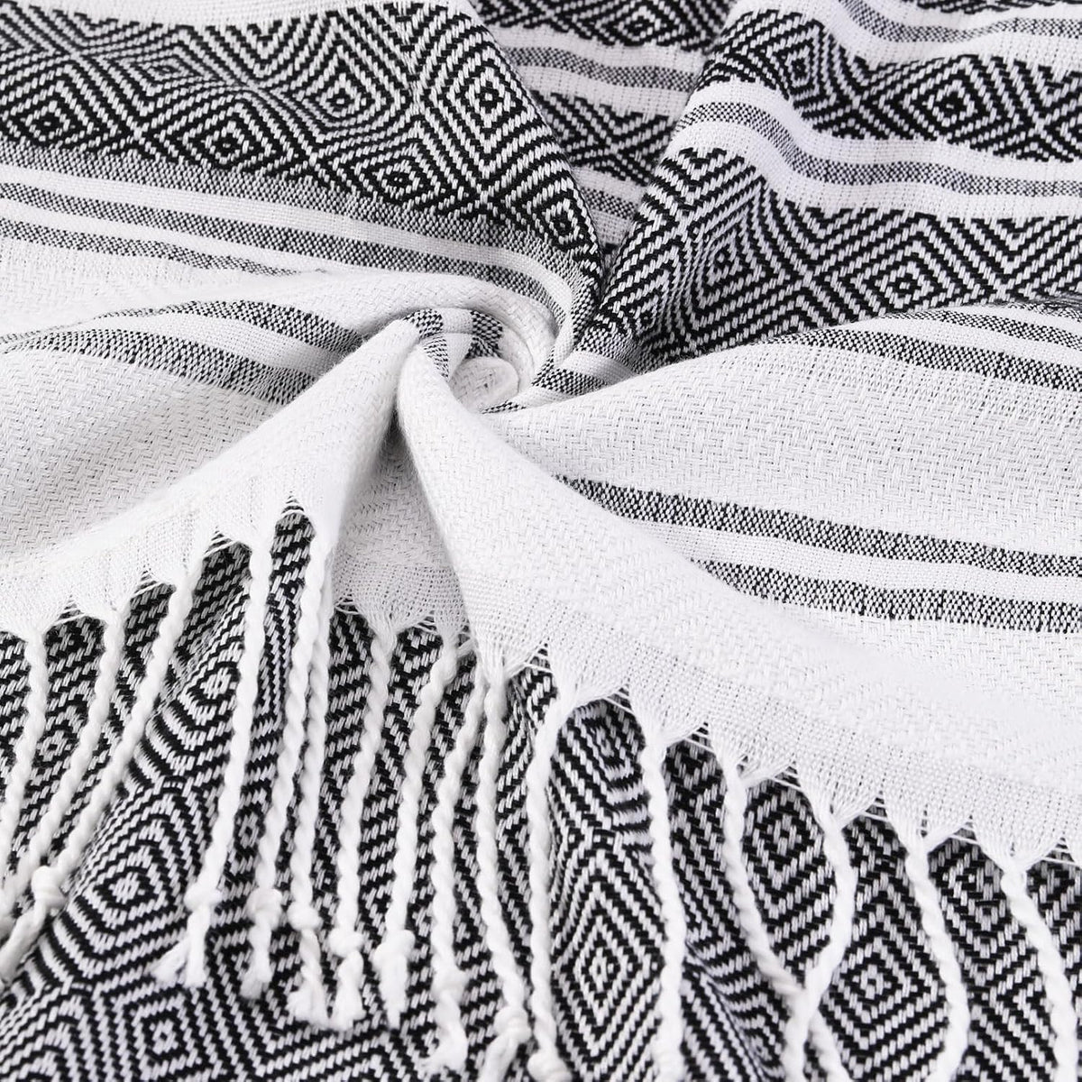 Oversized Turkish Beach Towels 74"x38" Thin Quick Dry Sand Free Pool Swim Bathing Towel Extra Large Blanket Adult Travel Essentials Cruise Accessories Must Haves Summer Light Blue Stuff