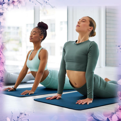 6 Pcs 10mm Thick Yoga Mat Bulk 68 x 24 Inches