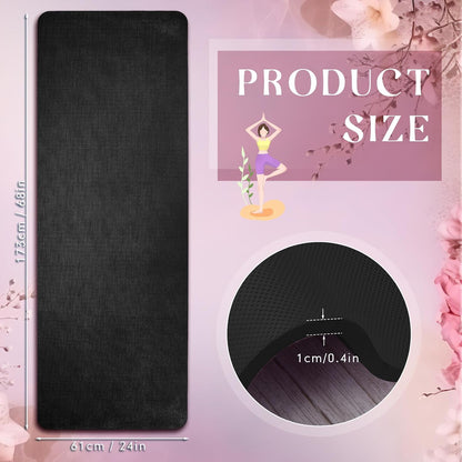 6 Pcs 10mm Thick Yoga Mat Bulk 68 x 24 Inches