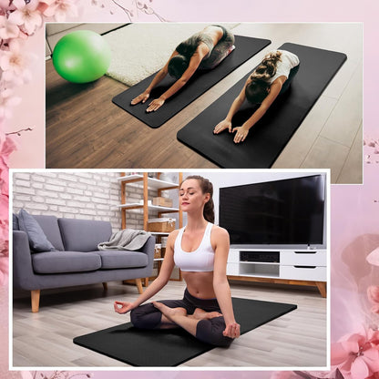 6 Pcs 10mm Thick Yoga Mat Bulk 68 x 24 Inches