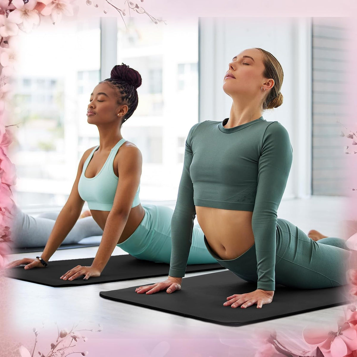 6 Pcs 10mm Thick Yoga Mat Bulk 68 x 24 Inches