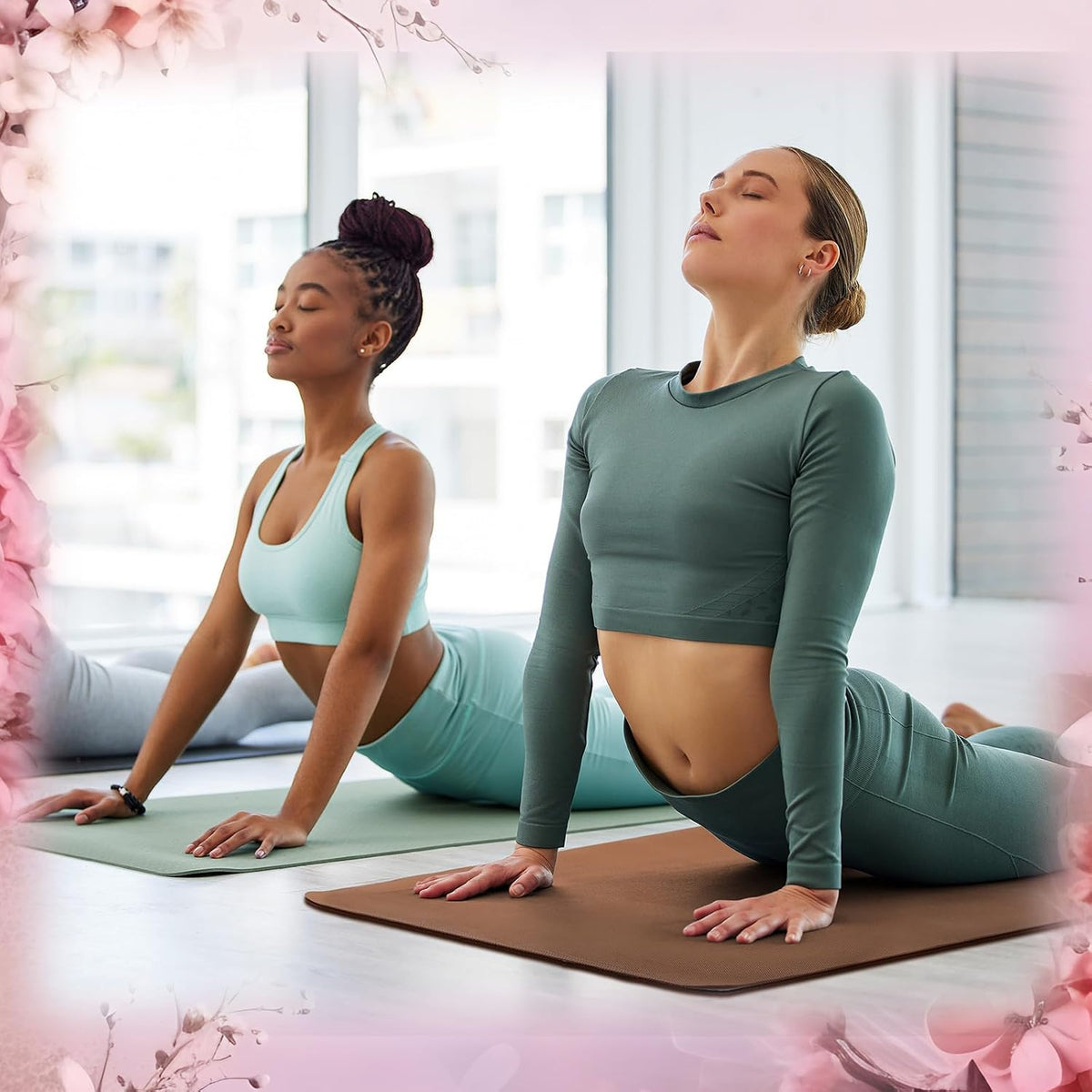 6 Pcs 10mm Thick Yoga Mat Bulk 68 x 24 Inches