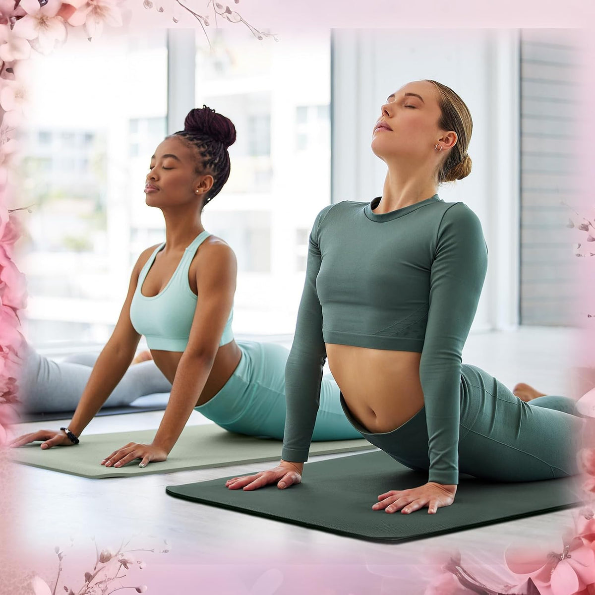 6 Pcs 10mm Thick Yoga Mat Bulk 68 x 24 Inches
