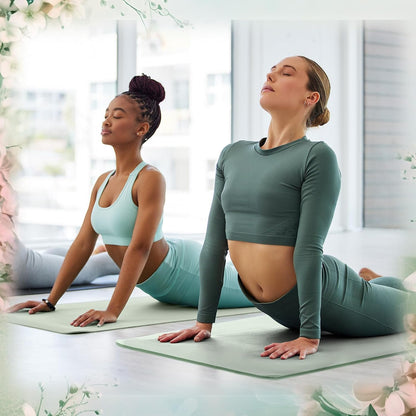 6 Pcs 10mm Thick Yoga Mat Bulk 68 x 24 Inches