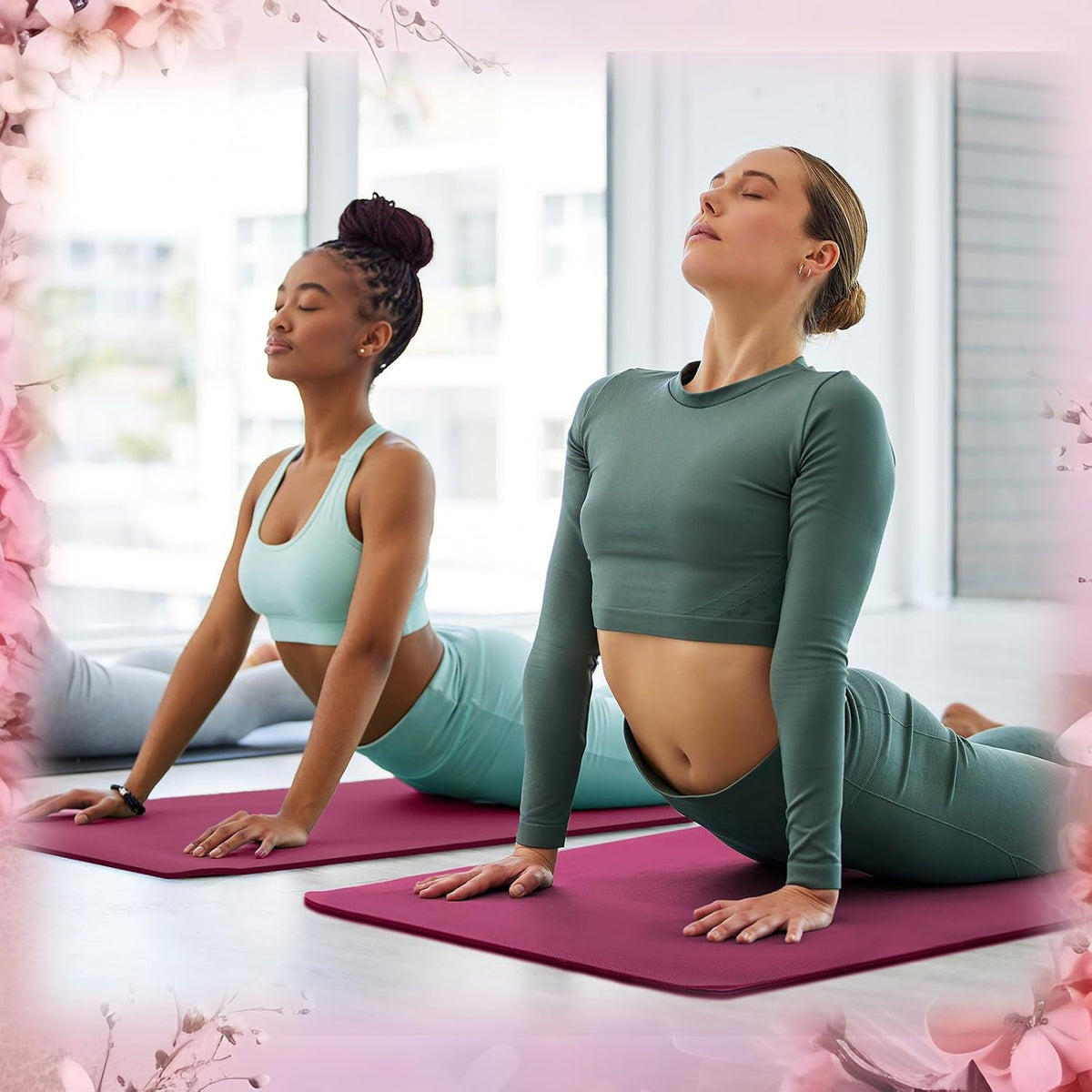 6 Pcs 10mm Thick Yoga Mat Bulk 68 x 24 Inches