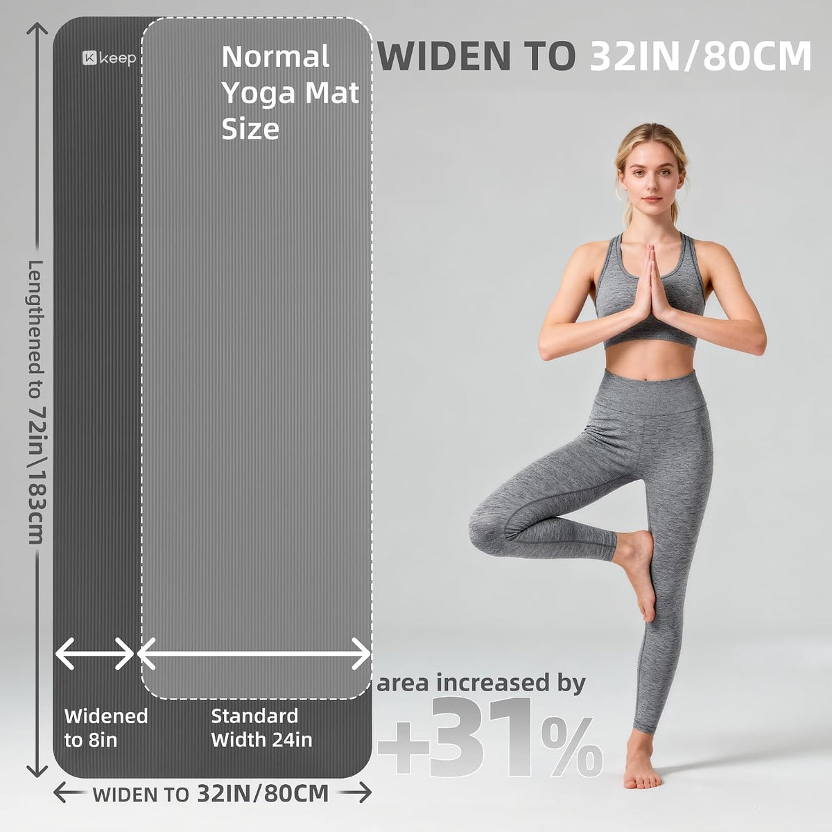 Extra Thick NBR Yoga Mat