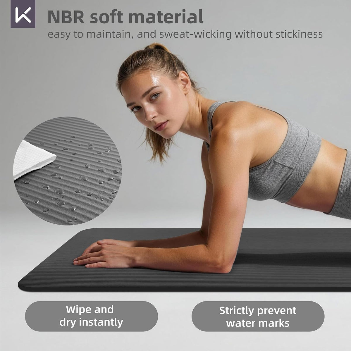Extra Thick NBR Yoga Mat