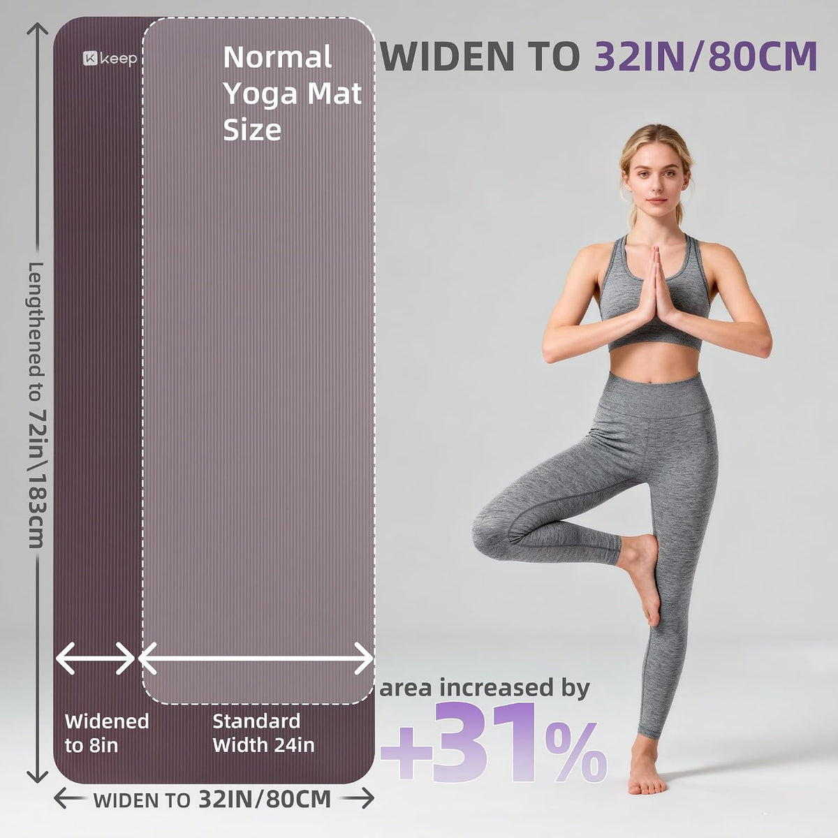 Extra Thick NBR Yoga Mat