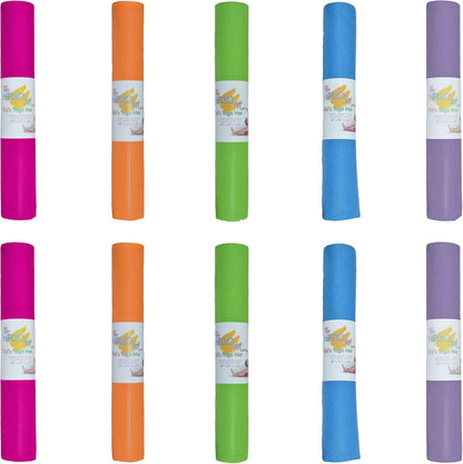 Bulk Kids Yoga Mats, 10 Pack, 60x24in, 4mm