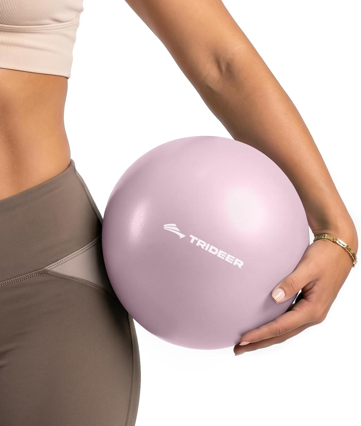 9 Inch Pilates Ball with Inflation Straw, Small Exercise Yoga Ball