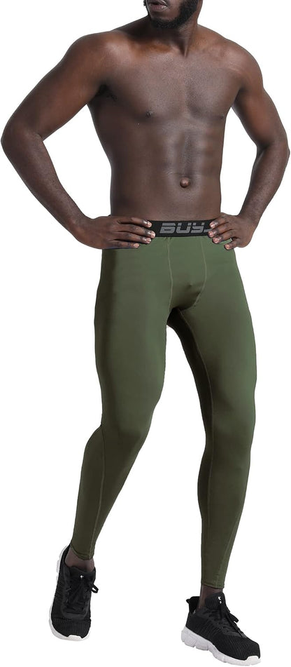 5Pcs Men's Compression Pants Shirt Top Long Sleeve Jacket Athletic Sets Gym Clothing Mens Workout