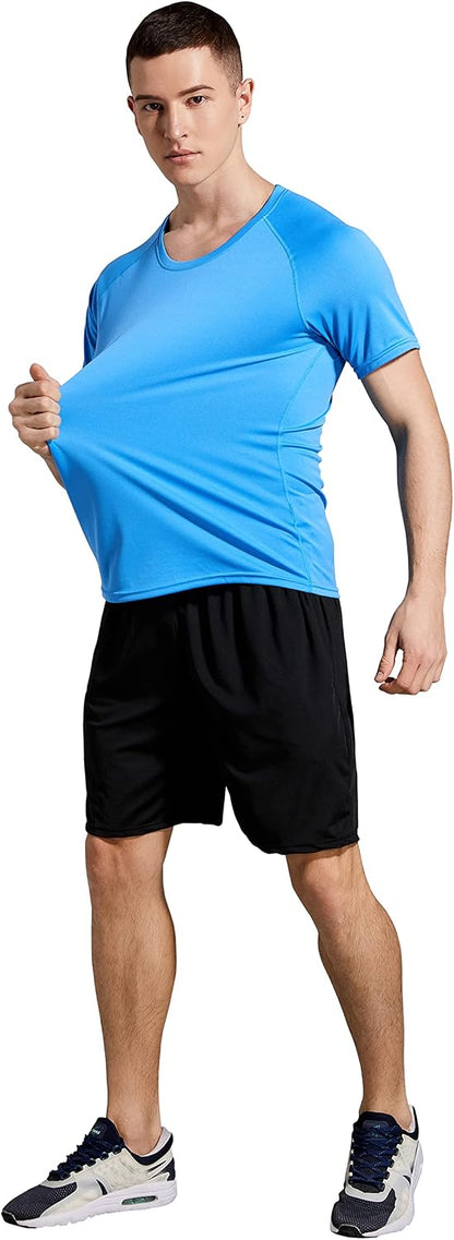 5Pcs Men's Compression Pants Shirt Top Long Sleeve Jacket Athletic Sets Gym Clothing Mens Workout